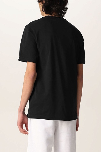 Футболка чёрного цвета Paul & Shark logo-patch   