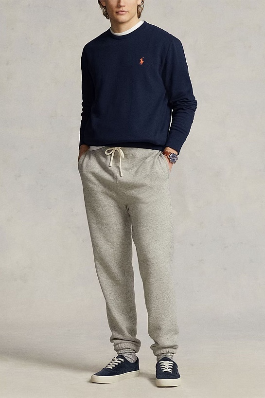 Мужской тёмно-синий свитшот Роlо Ralрh Lаurеn pony-embroidered