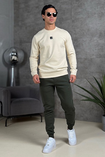 Мужской свитшот Hugo Boss Dettil - Beige   