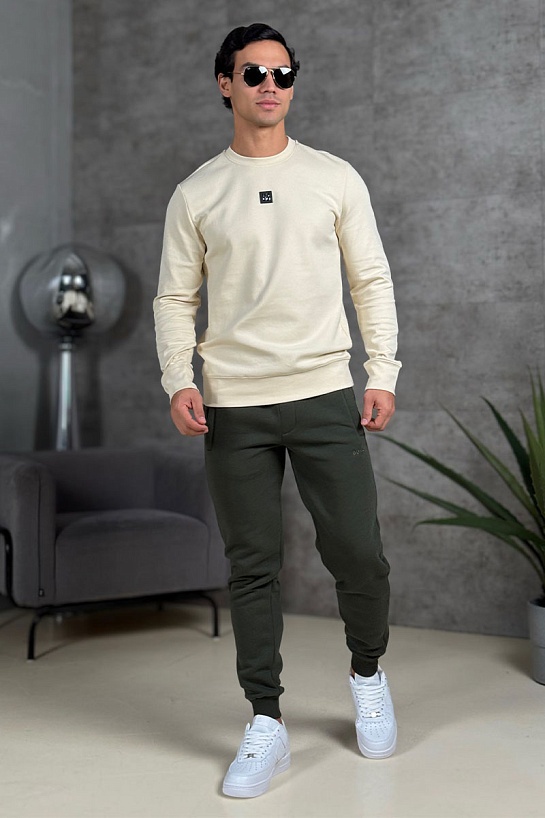 Мужской свитшот Hugo Boss Dettil - Beige