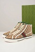 Мужские кроссовки Gucci Tennis 1977 high-top - Beige