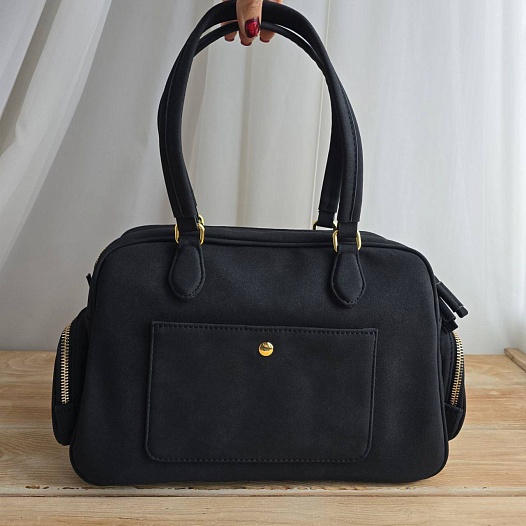 Замшевая сумка MIU MIU 30x19 см - Balck   