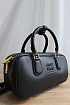 Кожаная сумка MIU MIU 28x15 см - Black