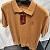 Мужское поло Loro Piana zip-neck - Brown