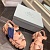 Женские кожаные сандалии Prada Monolith Fisherman - Orange