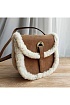Женская сумка UGG Heritage Mini 20x15 см - Brown