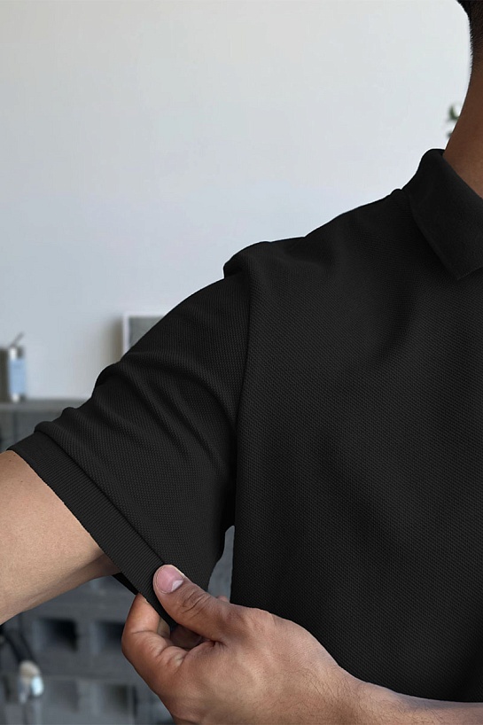 Мужское чёрное поло Christian Dior