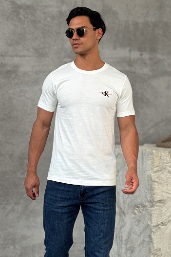 Мужская белая футболка Calvin Klein Urban Graphic   