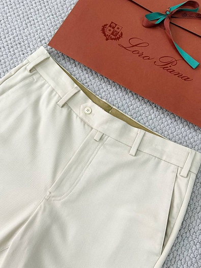 Мужские брюки Loro Piana Premium - Light Beige   