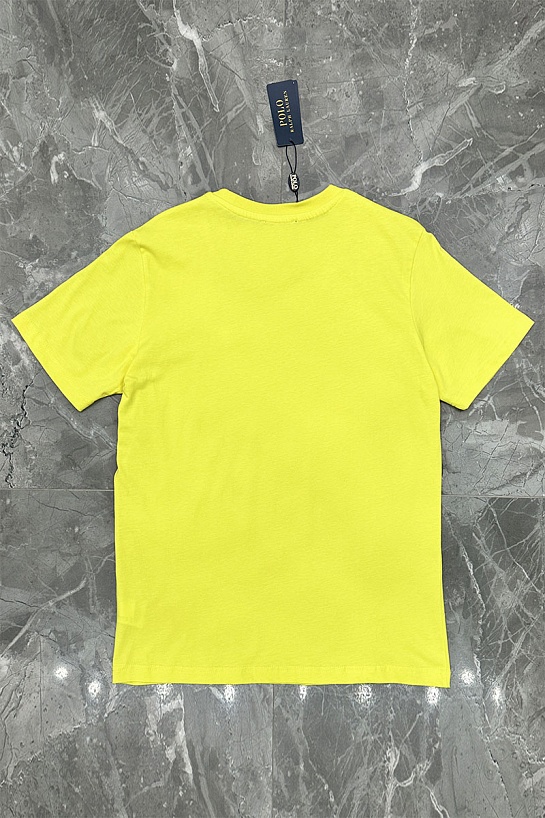 Жёлтая футболка Роlо Ralрh Lаurеn basic