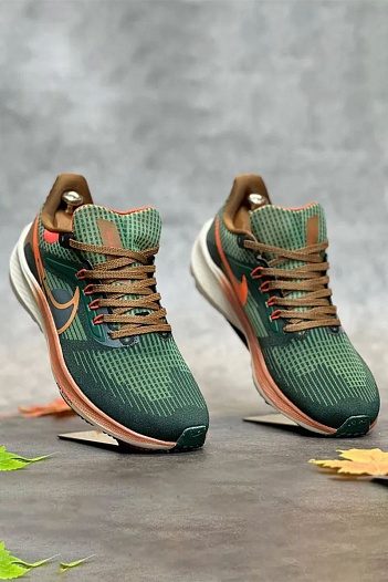 Кроссовки Nike Air Zoom Pegasus - Green / Orange   