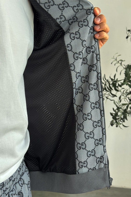 Кофта на молнии Gucci GG Monogram