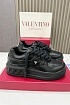 Кожаные кроссовки Valentino One Stud XL - Black