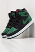 Кроссовки Nike Air Jordan1 Retro - Green / Black