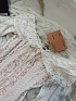 Кружевное женское платье с открытыми плечами MIU MIU