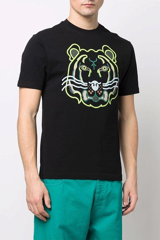 Мужская футболка Kenzo K-Tiger - Black