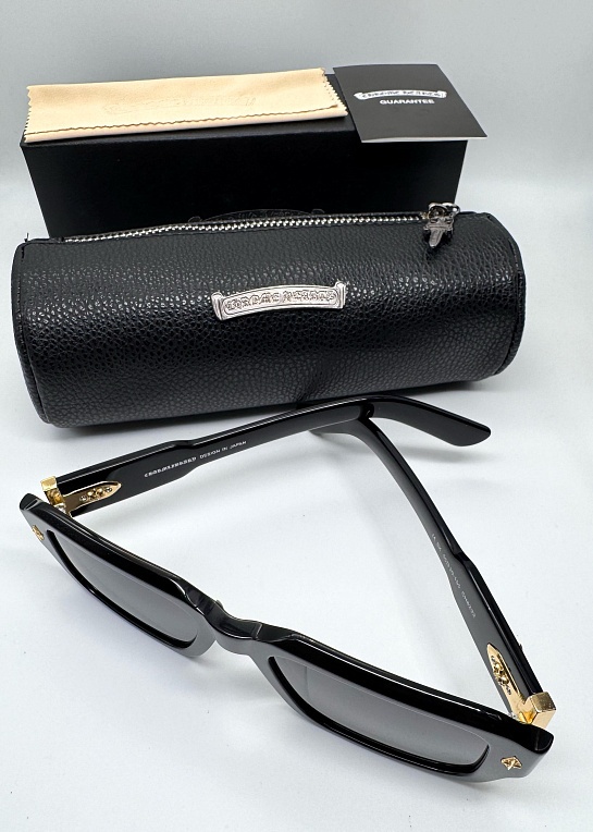 Солнцезащитные очки Chrome Hearts square-frame - Black