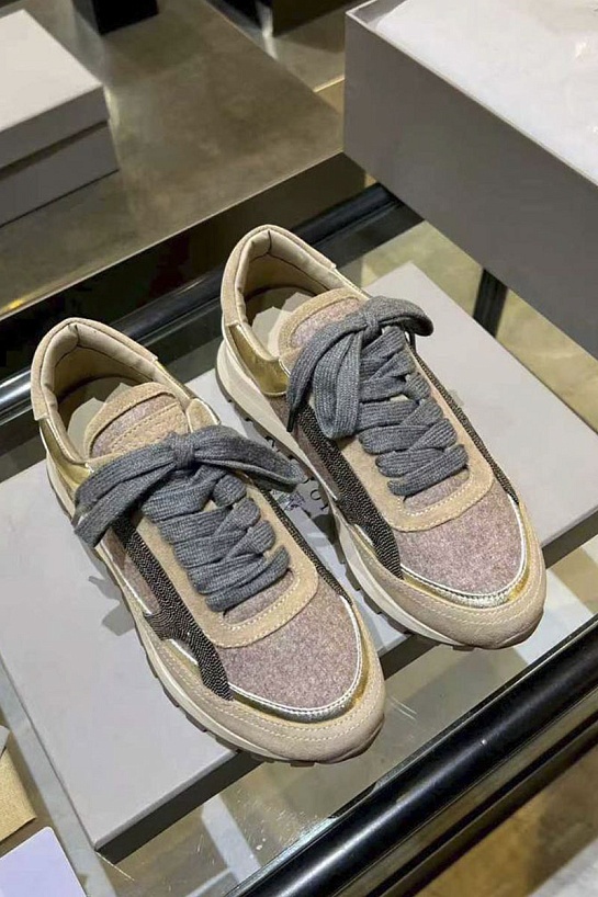 Женские кроссовки Brunello Cucinelli premium