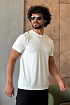 Мужская белая футболка Kiton