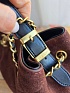 Женская комбинированная сумка Chanel 36x26 см