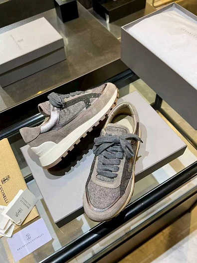 Женские кроссовки Brunello Cucinelli premium   