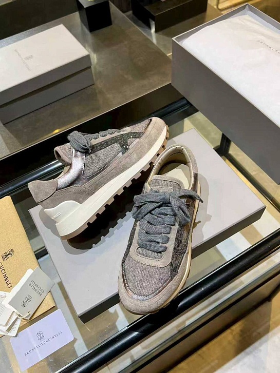 Женские кроссовки Brunello Cucinelli premium