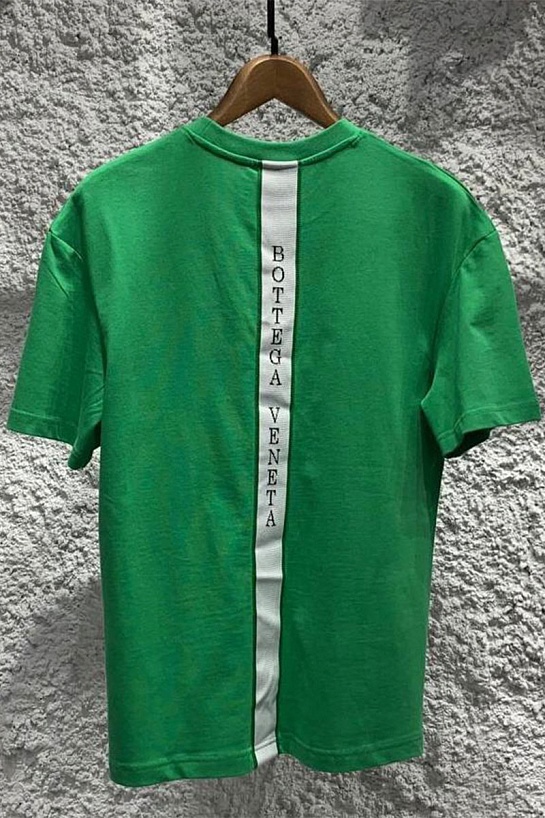 Зелёная оверсайз футболка Bottega Veneta