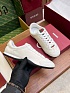 Женские кожаные кроссовки Gucci GG Shift premium