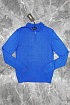 Поло с длинным рукавом Zilli zip-up - Blue