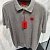 Мужское серое поло Hugo Boss classic badge