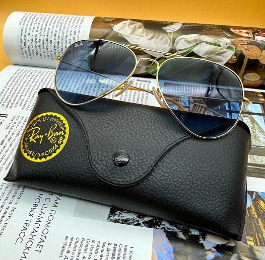 Солнцезащитные очки Ray-Ban Aviator Large Metal   