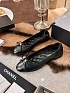 Женские балетки Chanel Flats - Black