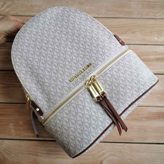 Кожаный рюкзак Michael Kors Rhea 32x27 см