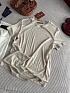Женская бежевая футболка Loro Piana premium
