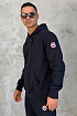 Тёмно-синий спортивный костюм Canada Goose Huron