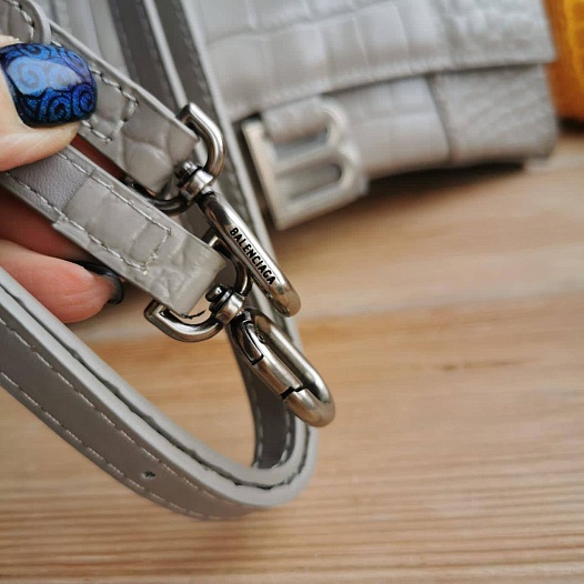 Кожаная сумка Balenciaga Hourglass S 23x14.5 см   