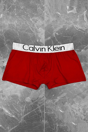 Мужское нижнее бельё Calvin Klein красного цвета   