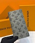 Кожаный бумажник Louis Vuitton Brazza premium 10x19x2 см
