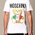 Мужская белая футболка Moschino Couture Bear Toy