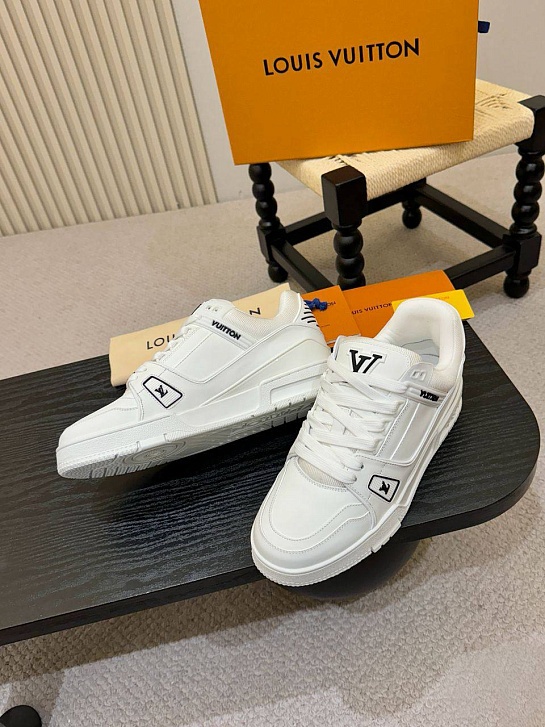 Мужские кроссовки Louis Vuitton Trainer - White