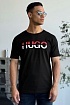 Мужская чёрная футболка Hugo Boss