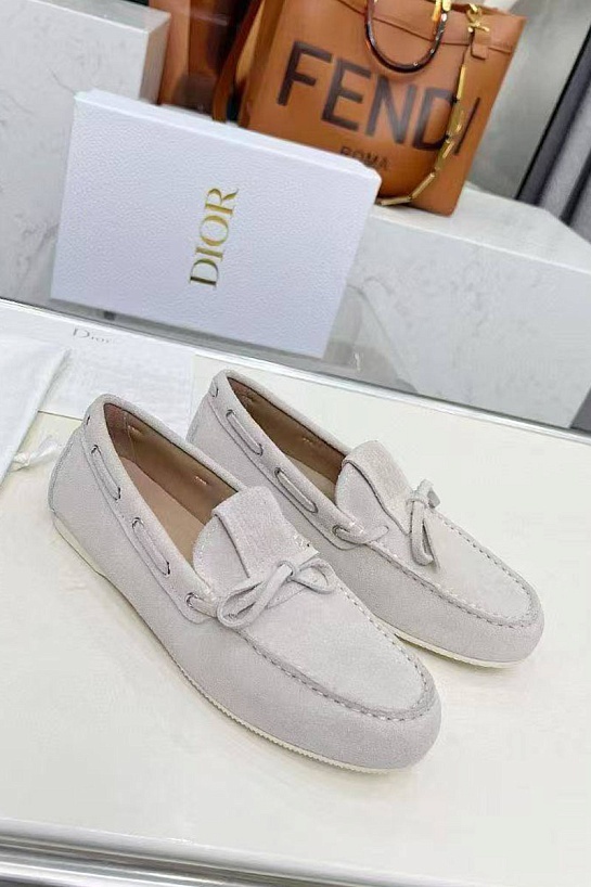 Женские лоферы Dior Miss - Grey