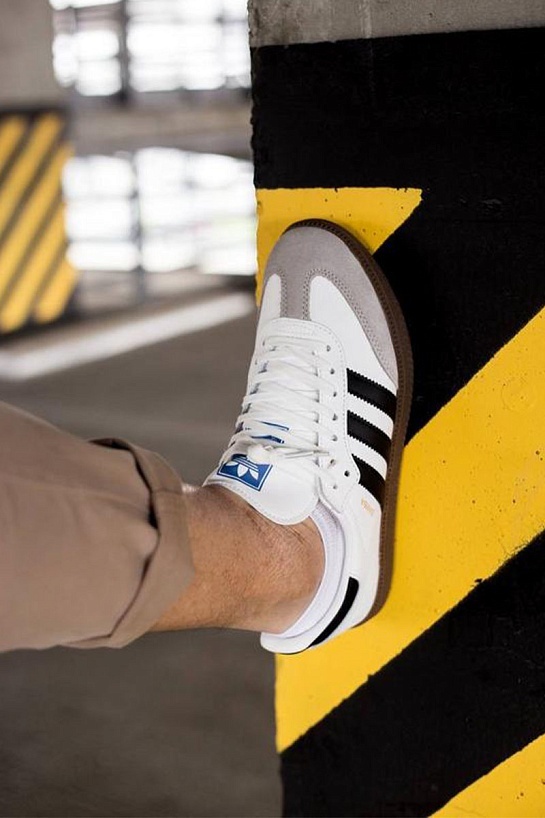 Кроссовки Adidas Samba Vegan "White Gum"