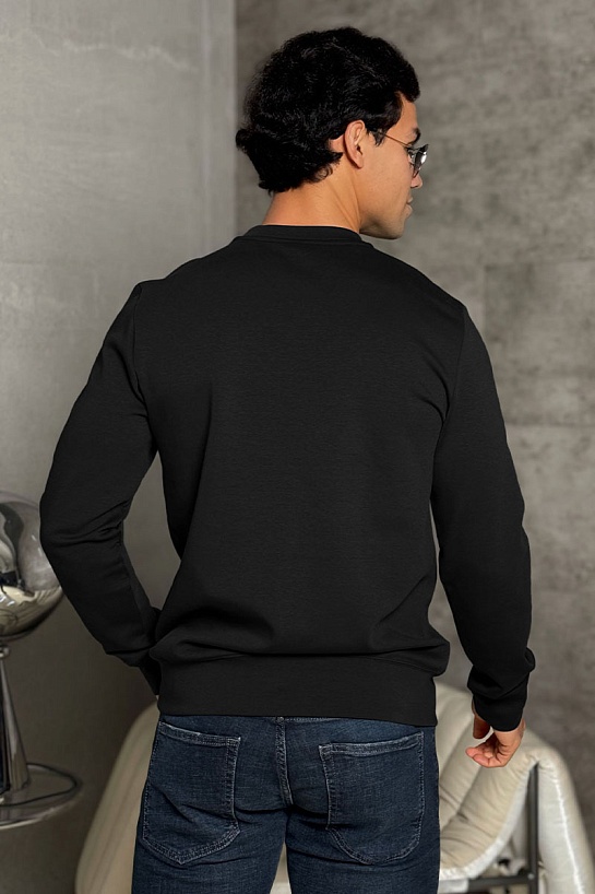 Мужской свитшот Hugo Boss Diragol - Black