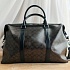 Кожаная дорожная сумка Coach monogram 45x20 см