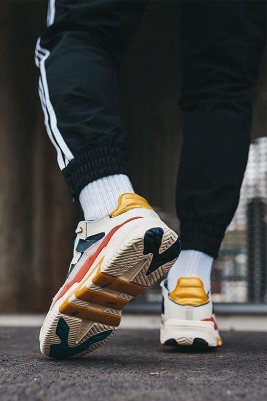 Кроссовки Adidas Niteball - White / Blue