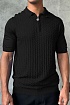 Мужское поло Stefano Ricci чёрного цвета