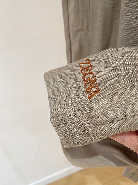 Шорты бежевого цвета Zegna premium