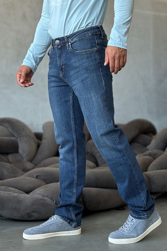 Мужские синие джинсы Paul & Shark regular fit
