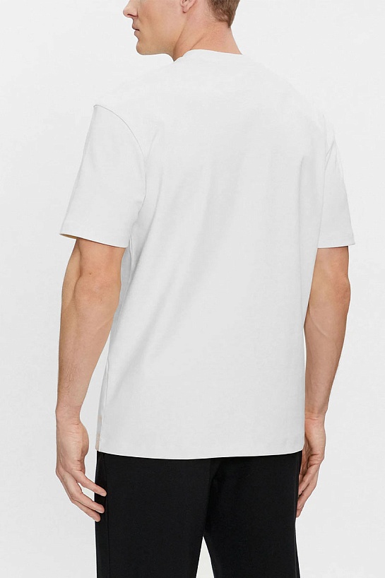 Мужская белая футболка Hugo Boss Dalile